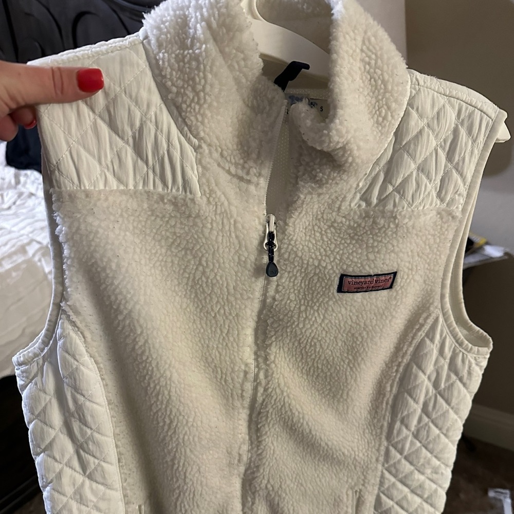 Vineyard Vines Size Small Fleece Vest